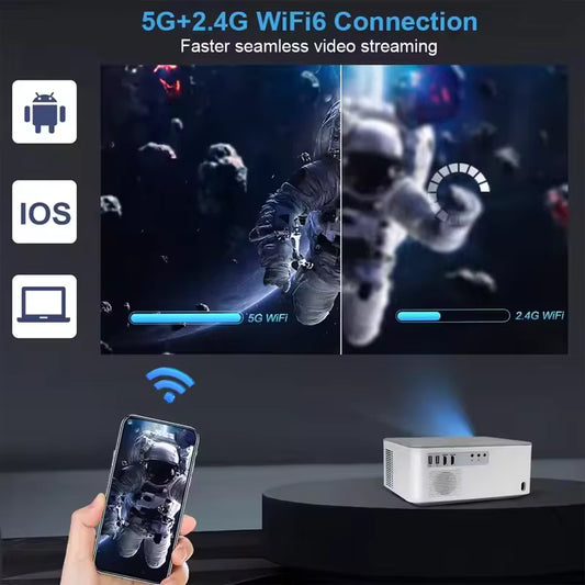 4K Travel-Friendly Projector