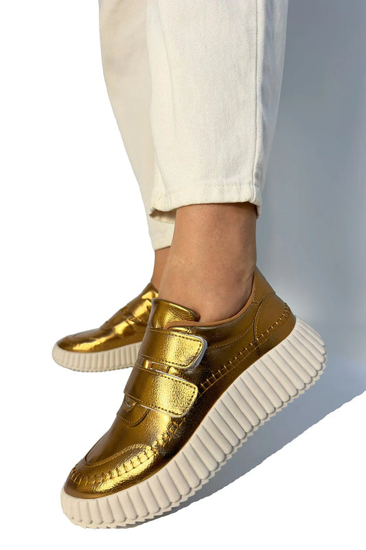 BERLIN BRONZE TENNIS SHOES